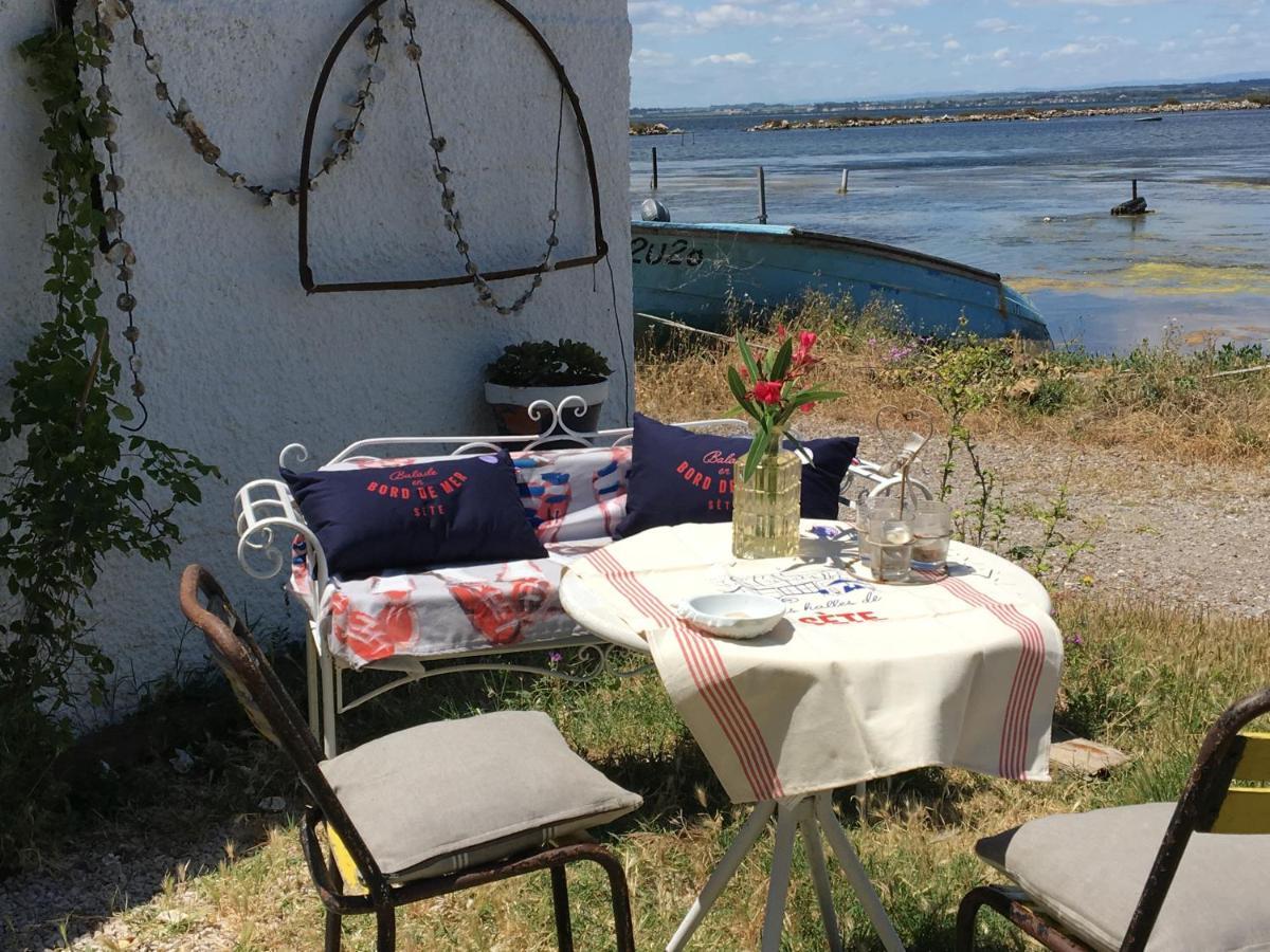 Cabanon De Pecheur En Bord De Lagune Sète Eksteriør billede